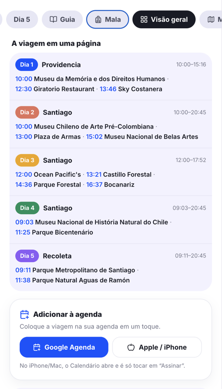 Na sua agenda