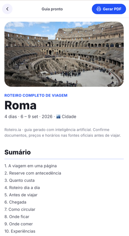 Leve na viagem